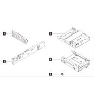 LENOVO ST45 V3 1x3.5 HDD + ODD Cage Kit 4XF7A96626