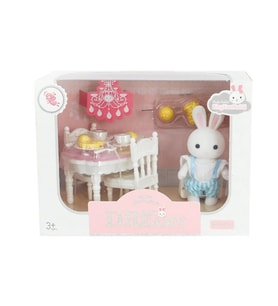 Bay Dreamy Mini Tavşan Aksesuarlı Yemek Masası Seti 2808
