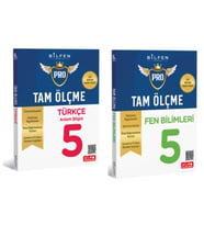 BİLFEN YAYINCILIK 5.SINIF TAM ÖLÇME TÜRKÇE+FEN BİLİMLERİ ETKİNLİKLİ SORU BANKASI (YENİ MÜFREDAT)