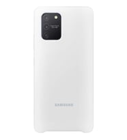 Galaxy S10 Lite ile Uyumlu Silikon Kılıf Beyaz EF-PG770TWEGWW