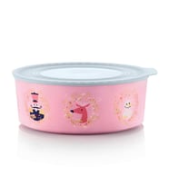 TUPPERWARE Kurabiyem Yılbaşı 1.5L Pembe Saklama Kabı  ESC