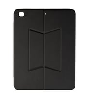 Apple iPad 10.2 (8.Nesil) Uyumlu Zore Border Keyboard Bluetooh Bağlantılı Standlı Klavyeli Tablet Kılıfı (Siyah)