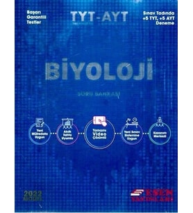 Esen Yayınları Tyt-Ayt Biyoloji Soru Bankası