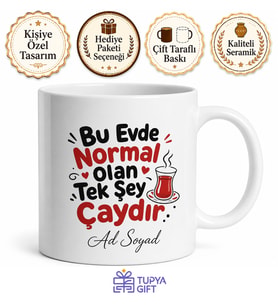Aile Mizahı İçin Kişiye Özel Komik Baskılı Kupa Bardak Hediye