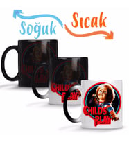 Child's Play Chucky Sihirli Kupa Bardak Porselen