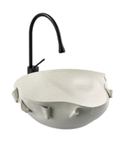 LENA TEZGAHÜSTÜ LAVABO (MAT BEYAZ) EY-9102