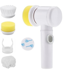 SN-20457 Çok Fonksiyonlu Banyo Mutfak Lavabo Şarjlı Temizlik Fırçası