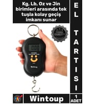 #ElTartısı Bagaj Valiz Ölçer Elektronik Dijital El Kantarı 10 Gr Hassas 50 Kg Terazi Gülen Yüz Tartı