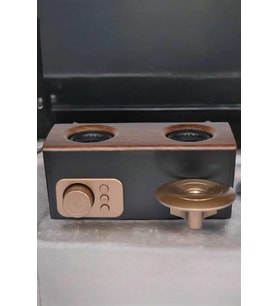 Northcity Çalar Radyo Müzik Kutusu Nostaljik Hoparlör - Bluetoothlu Kablosuz Hoparlör, FM Radyo, USB/SD Çalma