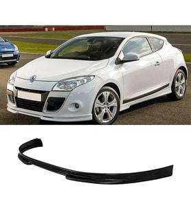 Renault Megane 3 Servis Modeli Ön Ek Plastik Siyah karlık-ön-ek-bodykit 2008 - 2016