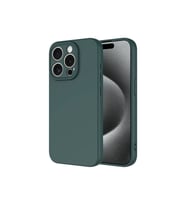 Apple iPhone 15 Pro Max Uyumlu Kılıf Zore Mara Lansman Kapak (Koyu Yeşil)