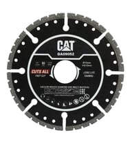 CAT DA09052 115mm Profesyonel Çelik, İnox, Alüminyum, PVC, Fayans, Çok Amaçlı Elmas Kesme Diski (Soketli, Aralıklı Kenar)