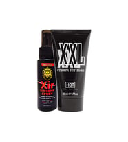 Hot XXL Cream Men Dick Hardener Delayer Enlarger 50 ml Penis Kaldıran Büyüten Geciktiricili Krem + Xir  3xeffect 60 ml Penis Geliştirici Sertleştirici Geciktirici Sprey