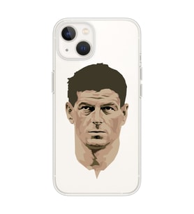 Iphone 14 Uyumlu Steven Gerrard Tasarımlı Şeffaf Telefon Kılıfı
