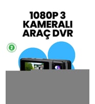 Geri Görüş Monitörlü Araç Kamerası 2 İnç Ekran Hareket Algılama