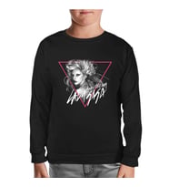 Lady Gaga - Born this Way Siyah Çocuk Sweatshirt