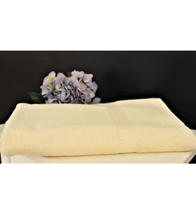 Banyo & Plaj Havlusu %100 Pamuklu 70x140 cm Krem