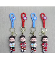 Messi Silikon Anahtarlık (Krem)