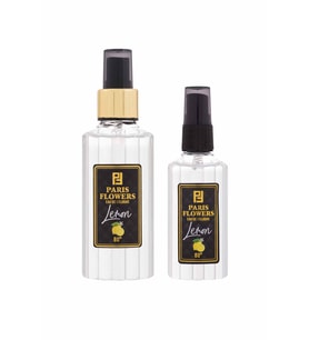 PARİS FLOWERS LİMON KOLONYASI 1 ADET 100 ML + 1 ADET 50 ML (PET ŞİŞE)