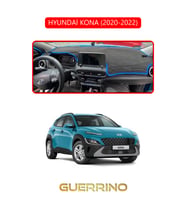 HYUNDAİ KONA 2020-2022TORPİDO KORUMA HALISI KIRMIZI KENAR