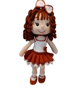 Serpil Bebek Amigurumi Organik Oyuncak