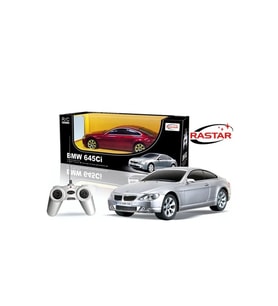 Rastar Marka Bmw 645ci Gri Renk Uzaktan Kumandalı Araba 1:24 Ölçekli Rc