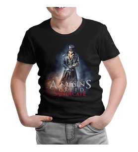 Assassin's Creed - Syndicate Siyah Çocuk Tshirt