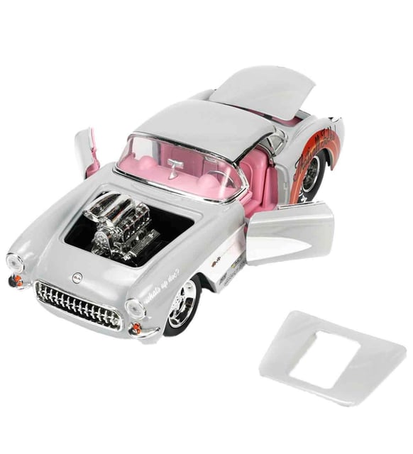 Jada 1:24 Bugs Bunny & 1957 Chevrolet Corvette 253255041