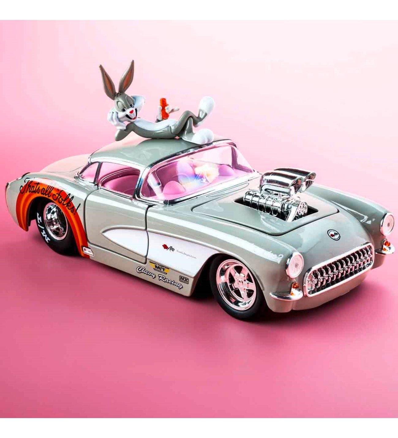 Jada 1:24 Bugs Bunny & 1957 Chevrolet Corvette 253255041