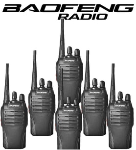 6 adet baofeng BF-999s telsiz seti siyah renk baofeng telsiz 4 adet set baofeng BF-888s el telsizi bf-888s bf-999s zt-v68 Telsiz Walkie Talkie + (KULAKLIK HEDİYELİ)