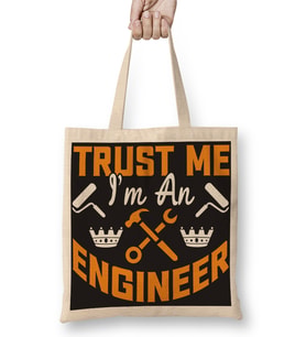 I Am A Mechanical Engineer 05 Bez Çanta Uzun Saplı