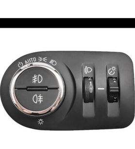 Opel Corsa E 2014-2019 Far Anahtari KROM12 PIN Ön Arka Sisli Otomatik Far 13470446 Wisco