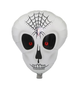 Mey İthalat® Örümcek Ağ Desenli İskelet Folyo Balon
