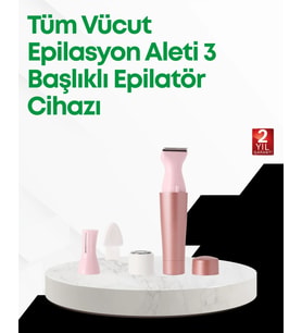 Yüz Beden İçin Portatif Tüy Alma