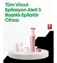 Yüz Beden İçin Portatif Tüy Alma