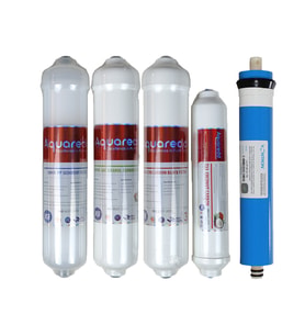 Aquames - Aquaredd Çubuklu Filtre Membranlı 5'li Set