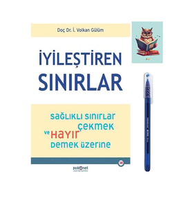 İyileştiren Sınırlar - Volkan Gülüm - Psikonet - 9786056950490 (KALEM VE NOT DEFTERLİ)