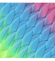 Afrika Örgülük Ombreli Sen 100 Gr. / Pembe / Açık Mi / Neon Sarı