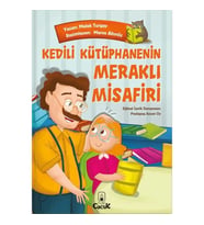 Kedili Kütüphanenin Meraklı Misafiri