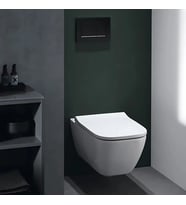 GEBERIT SMYLE SQUARE RİMFREE ASMA KLOZET VE SOFT KAPAKLI SET 501.668.00.1