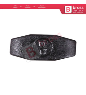 VW için 10 Adet Plastik Klips 251823717