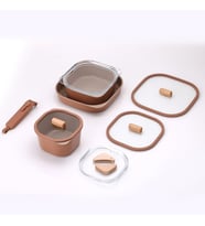 Neoflam Fika Comfort Terracota Tencere Ve Tava Seti