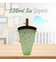 330ml Karpuz Şeklinde içme şişesi*Su Şişesi*Su Matarası*Spor Su Şişesi (A.Yeşil)