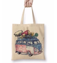 Volkswagen Bus Bez Çanta Uzun Saplı