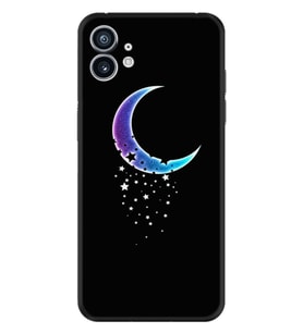 Nothing Phone 2 Kılıf Desenli Silikon Platinium Series Moon Star 1851