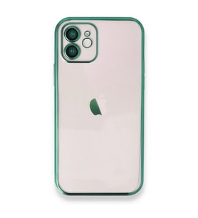 İphone 12 Kılıf Razer Lensli Silikon - Yeşil