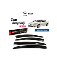 Cam Rüzgarlığı Renault Fluence 2009-2016 ile uyumlu (Antrasit)