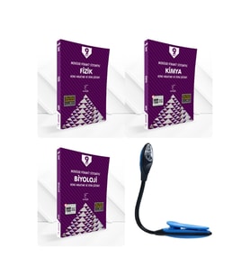 Karekök Yayıncılık Karekök Yay. 9 Sınıf Güçlendiren Fizik-Kimya-Biyoloji Konu Anlatımı Süper Set + Kitap Okuma Işı (Çok Renkli)