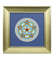 e38 EL İŞÇİLİĞİ TEZHİP TABLO 40*40 cm - 5842