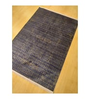 HALIMARKA K-BST 103 GRİ MAVİ DOKUMA INCE HALI 120X180 CM